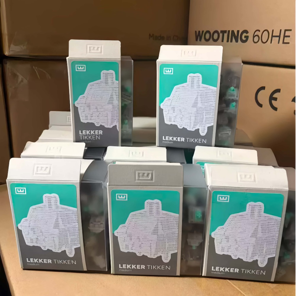 Hall Effect Magnetic Switch Keyboard - Per Wooting 60HE Lekker Tikken Interruttori