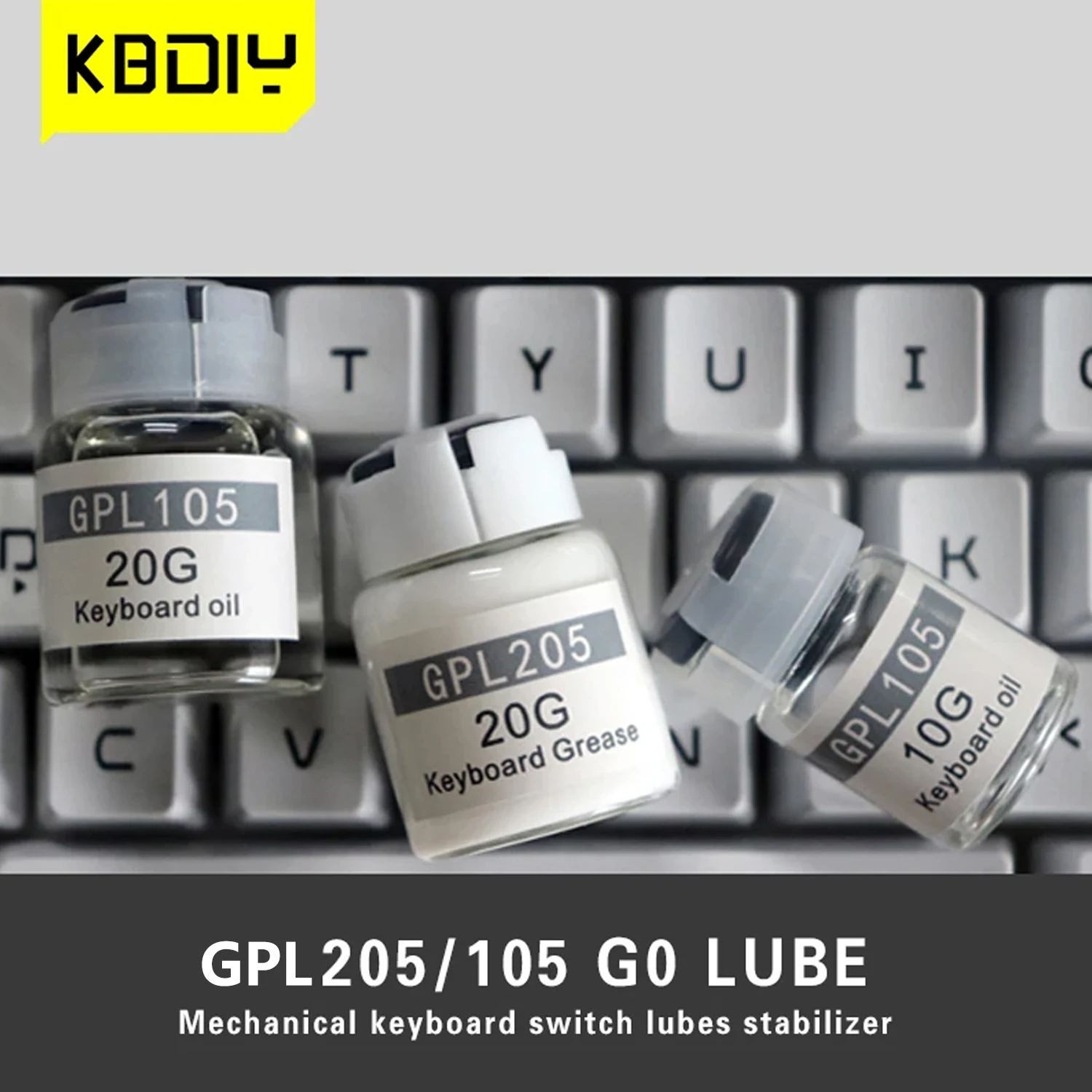 Keyboard Stabilizer Screw In - KBDiy Interruttori Lubrificante Grasso Olio GPL105/205
