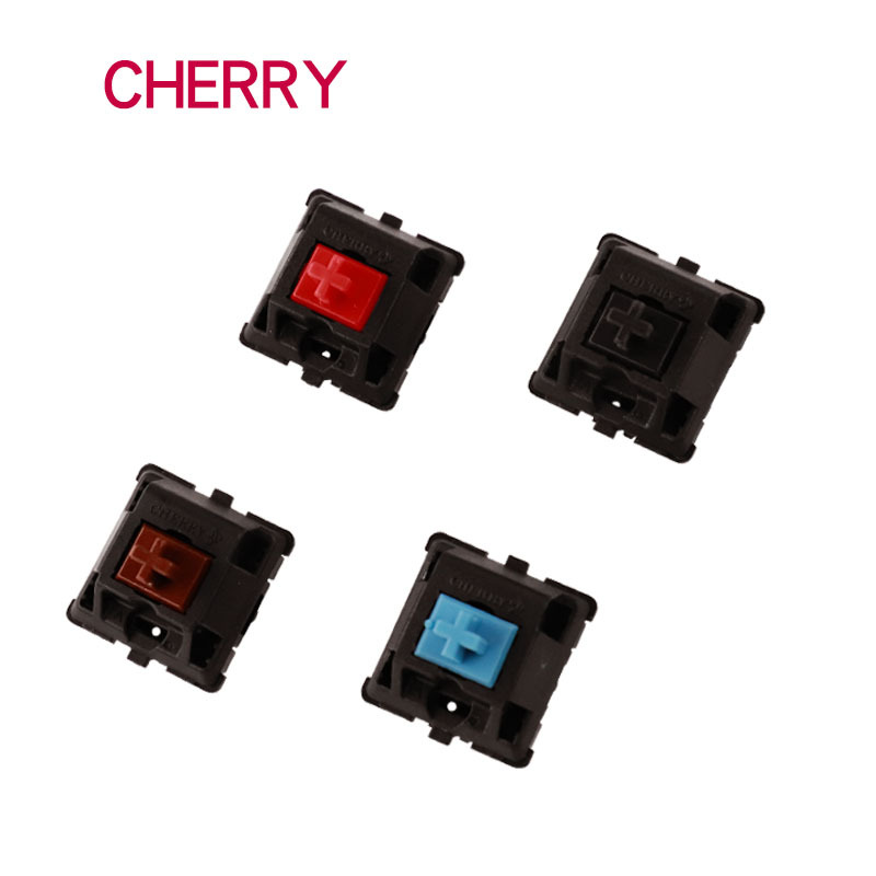 Cherry Mx Switch Blue Brown Red - Interruttore meccanico originale MX Cherry nero