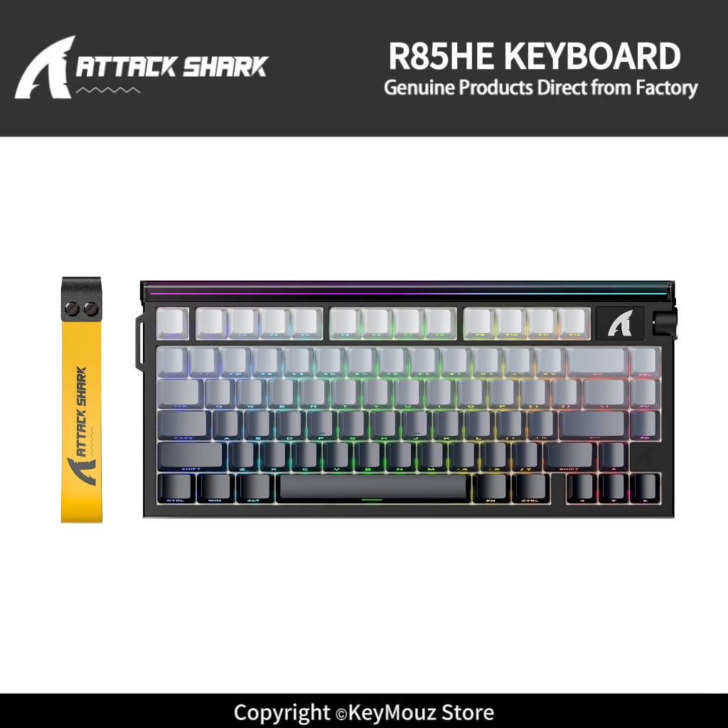 Hall Effect Magnetic Switch Keyboard - Tastiera Meccanica ATTACK SHARK R85HE con