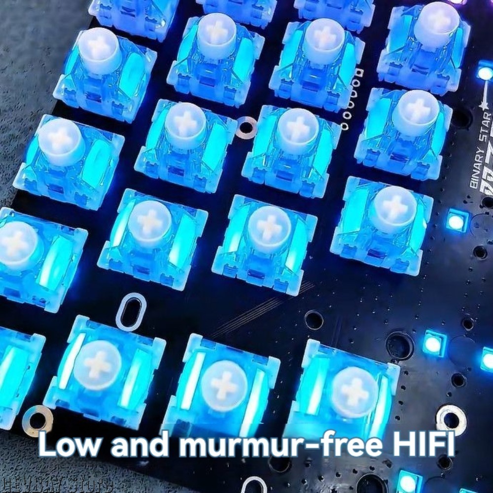 Keyboard Switch Lubed Linear 45G - Interruttore Magnetico Unionwell BingYao Ice Shine,