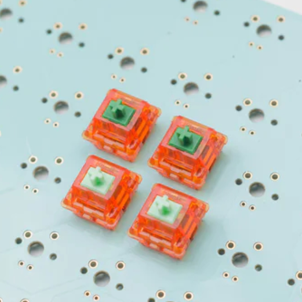 Hot Swap Keyboard Switch 5 Pin - Interruttore EQUALZ Tangerine V2 5 Pin