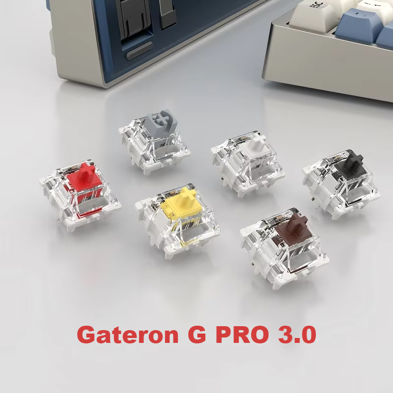 GATERON G Yellow Pro 3.0 RGB 5 - Gateron Switch Linear Tactile recensione e prezzo