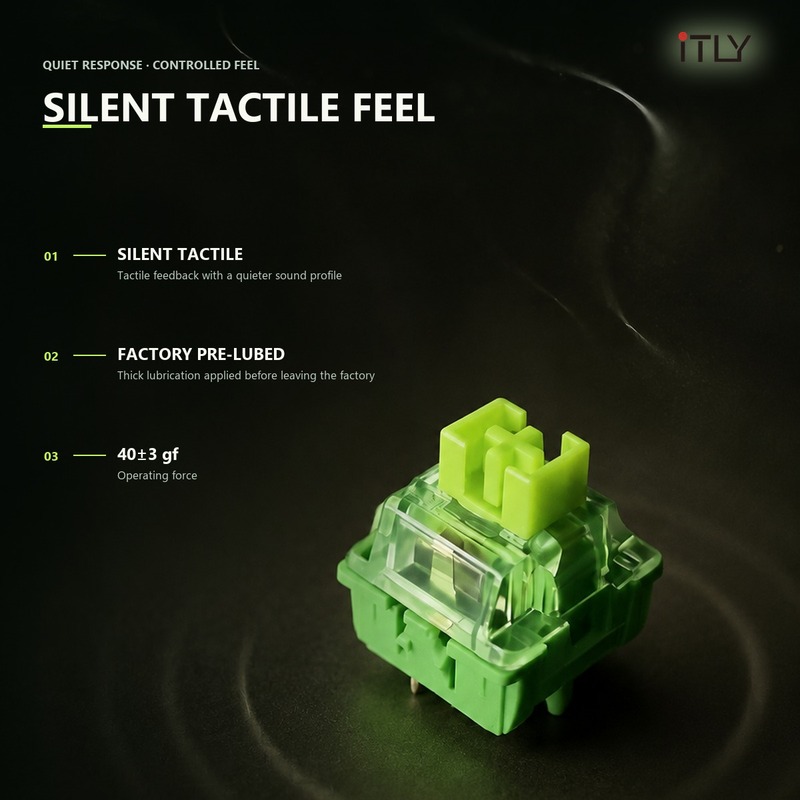 Interruttori lineari silenzios - Silent Switch Mechanical Keyboard recensione e prezzo