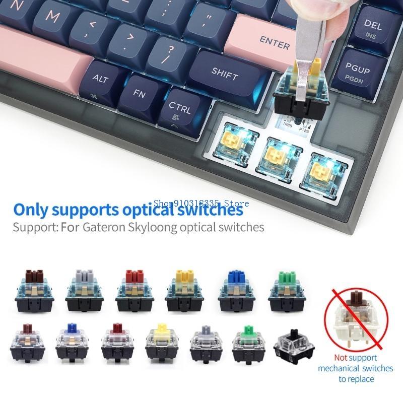Supporto per tastiera cablata  - Optical Switch Keyboard Hotswap recensione e prezzo