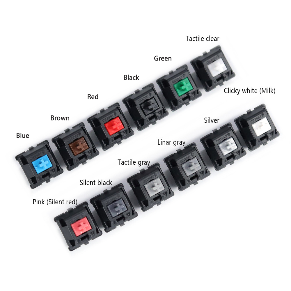 Interruttore meccanico origina - Cherry Mx Switch Blue Brown Red recensione e prezzo