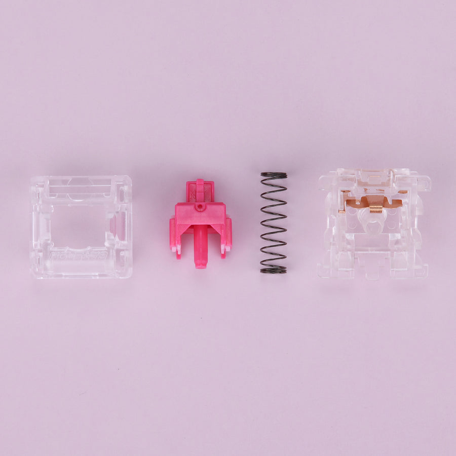 GATERON KS-6 Rosa Rossa Aliaz  - Silent Switch Mechanical Keyboard recensione e prezzo
