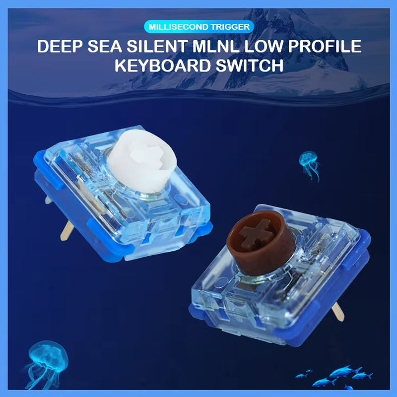 Kailh Deep Sea Silenzioso Inte - Silent Switch Mechanical Keyboard recensione e prezzo