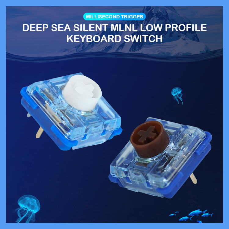 Kailh Deep Sea Silenzioso Inte - Silent Switch Mechanical Keyboard recensione e prezzo