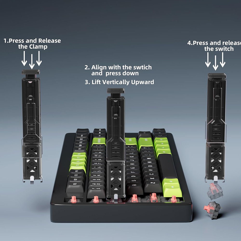 Kit di Pulizia DIY 4 in 1: Est - Switch Puller Keycap Puller Kit recensione e prezzo