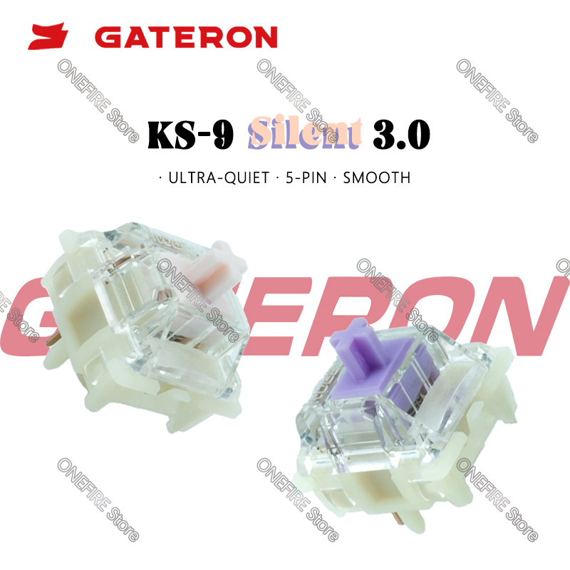 GATERON KS-9 Silent 3.0 Switch - Gateron Switch Linear Tactile recensione e prezzo