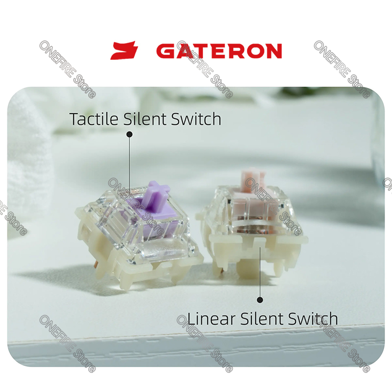 GATERON KS-9 Silent 3.0 Switch - Gateron Switch Linear Tactile recensione e prezzo