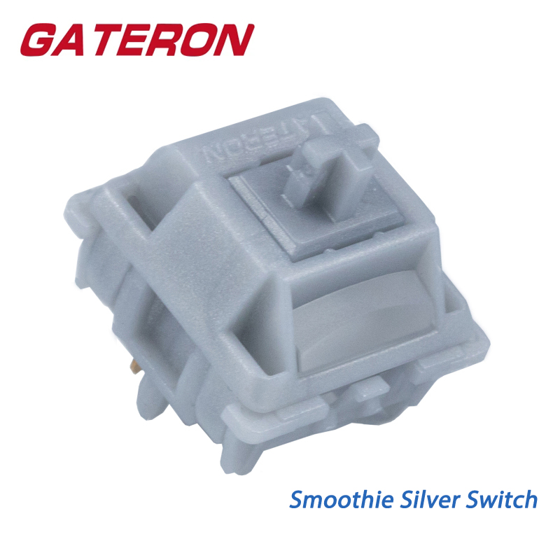 Gateron Smoothie Silver Switch - Keyboard Switch Lubed Linear 45G recensione e prezzo