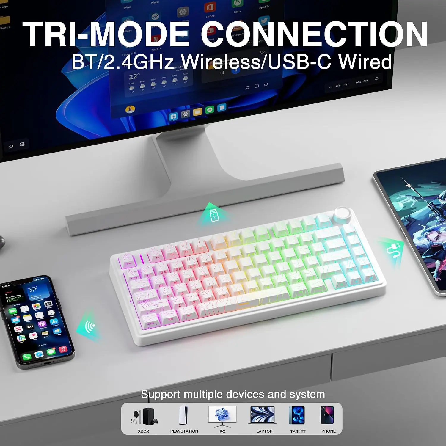 Tastiera meccanica da gaming A - Hall Effect Magnetic Switch Keyboard recensione e prezzo