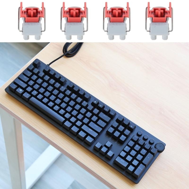Interruttori ottici rossi 4 pe - Optical Switch Keyboard Hotswap recensione e prezzo