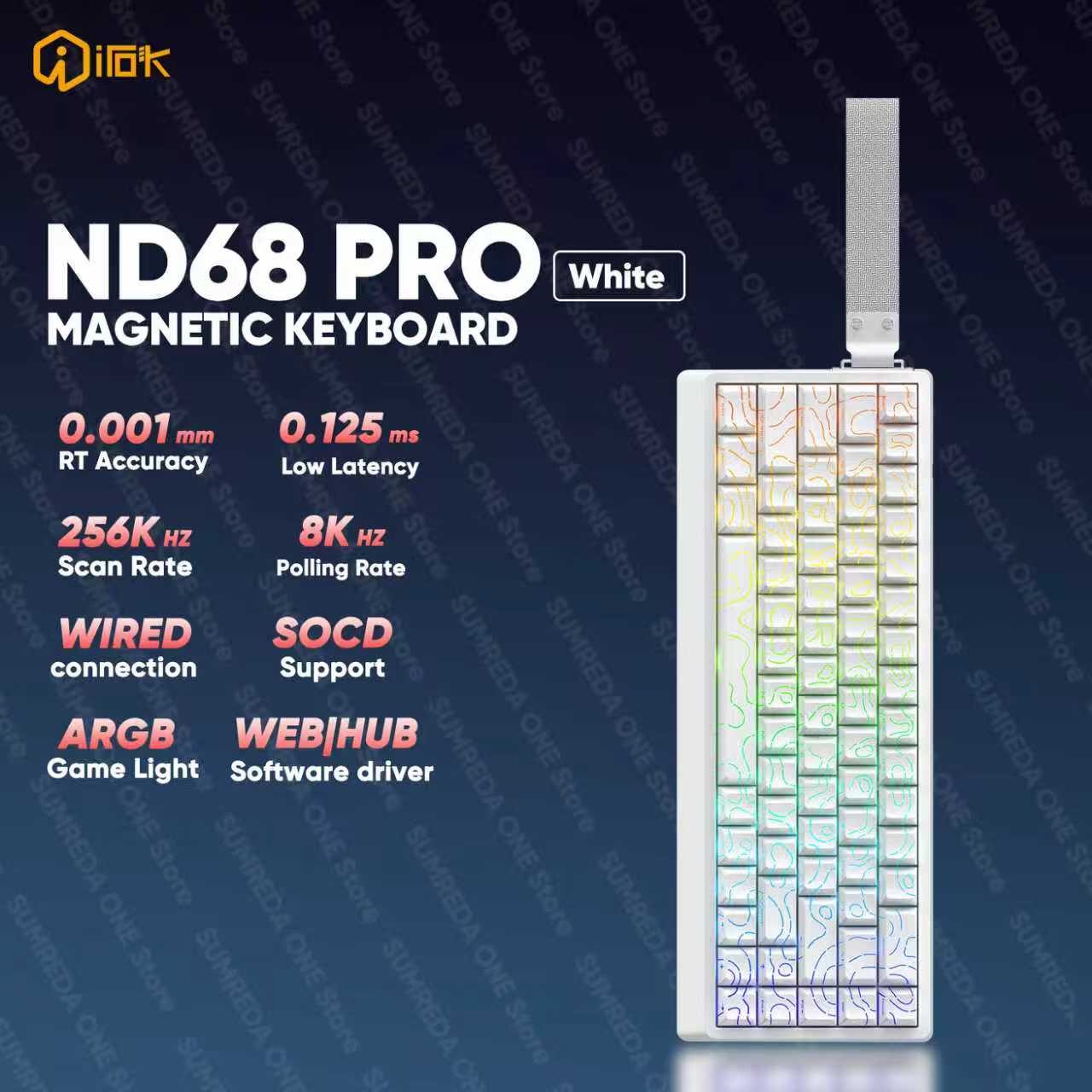 Tastiera meccanica da gaming I - Hall Effect Magnetic Switch Keyboard recensione e prezzo