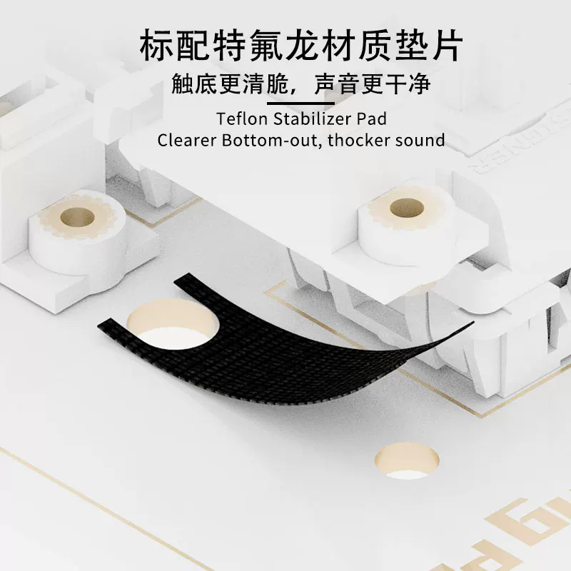 Stabilizzatori a vite per PCB  - Keyboard Stabilizer Screw In recensione e prezzo